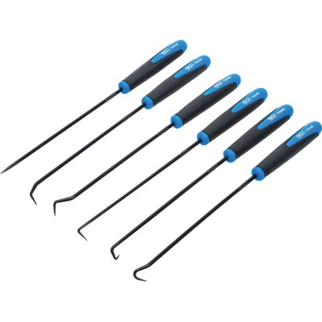 Set di ganci BGS extra lunghi 245 mm sei pezzi