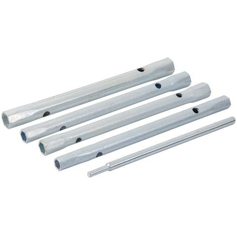 SILVERLINE Set di giramaschi per dadi di rubinetti monoblocco 5 p.zi 8/9, 9/11, 10/11, 12/13 mm
