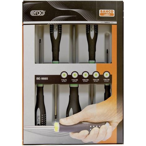 Set di giraviti ERGO™ isolati (5 pz) - BAHCO BE-9885S