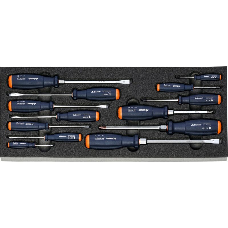 Set di giraviti, Numero degli utensili: 13