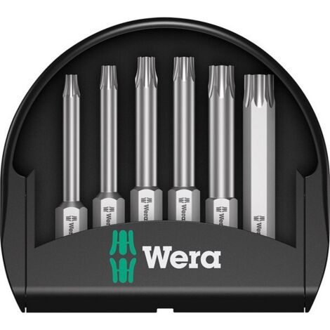 Set di inserti per avvitare WERA Bit-Check 6 TX Universal 1 (6 pezzi)
