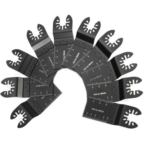 Set di lame accessorie da 10 pezzi per elettroutensili, set di lame per seghe universali da 10 pezzi