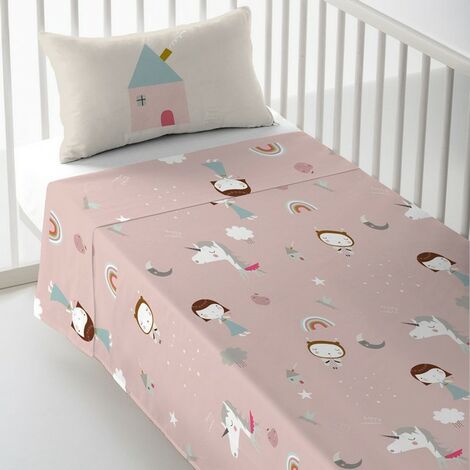 Roomers unicorno 105 Set di lenzuola per bambini motivo 