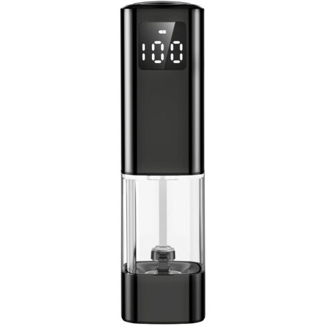 Set di macina sale e pepe elettrico, macinapepe elettrico ricaricabile con display a LED, macinatura regolabile, ampio contenitore per sale e pepe ricaricabile, perfetto per cucinare e grigliare.