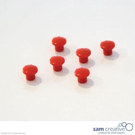Set di magneti Memo 10 mm rosso