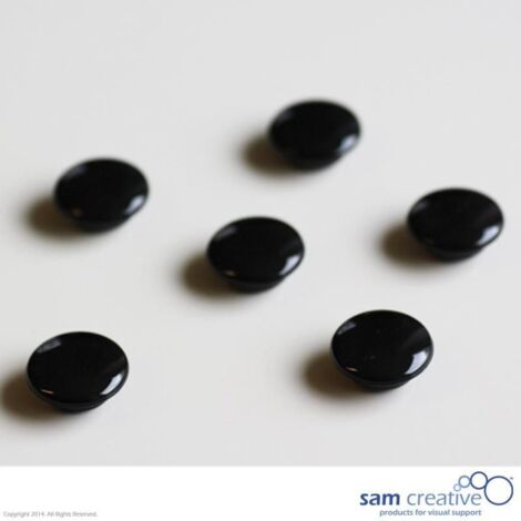 Set di magneti Memo 20 mm nero