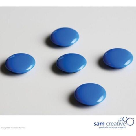 Set di magneti Memo 30 mm blu