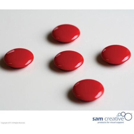 Set di magneti Memo 30 mm rosso
