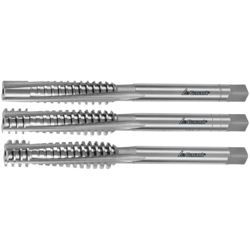 Set di maschi a mano trapezoidali non rivestito