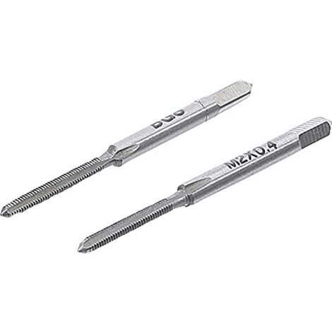 Set di maschi  M2 x 0,4  2 pz.