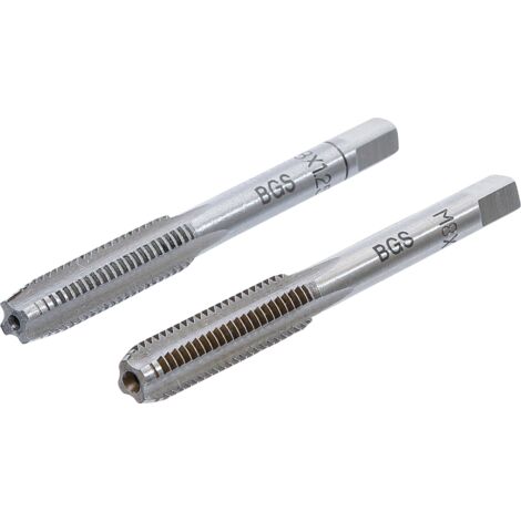 Set di maschi  M8 x 1,25 mm  2 pz.