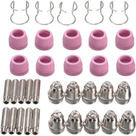 Set di materiali di consumo per torcia da taglio AG60 SG-55 Kit ugello per torcia elettrodo AG-60 Accessori per torcia di saldatura per RBC6000L