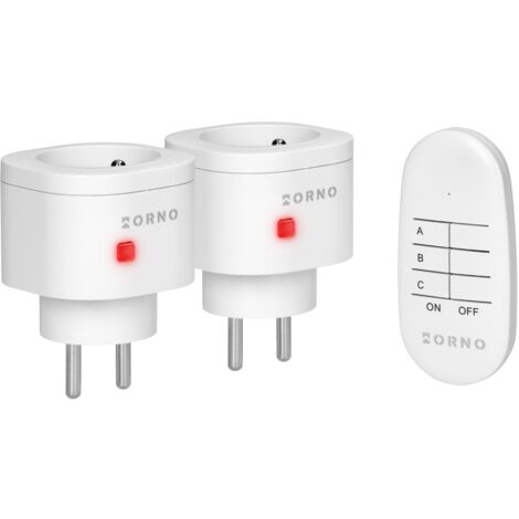 SET DI MINI PRESE WIRELESS CONTROLLATE DA TELECOMANDO 2+1 - ON-GB-462