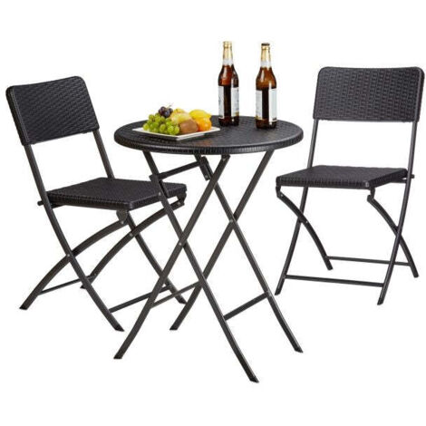 Set di mobili da giardino BASTIAN in 3 parti
