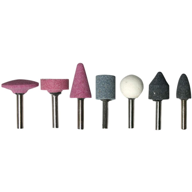 Set di mole in pietra assortite da 7 pezzi