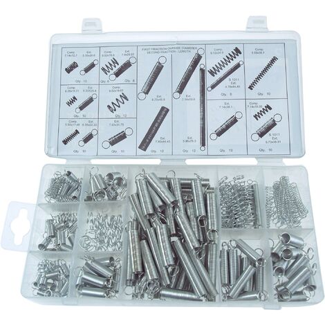 SET DI MOLLE UNIVERSALI CON SCATOLA 200 PEZZI BEAST
