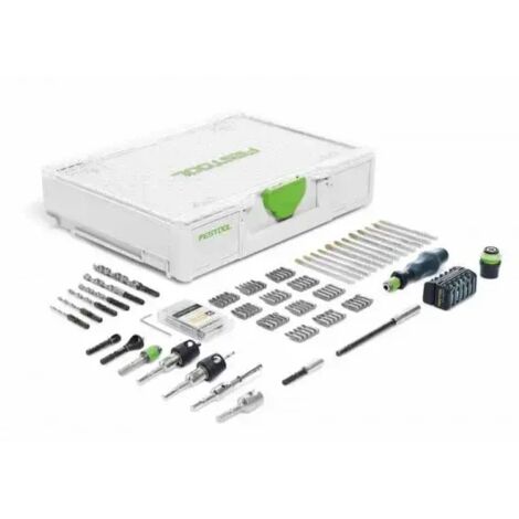 Set di montaggio FESTOOL SYS3 M 89 ORG CE-SORT - 104 accessori - 576804