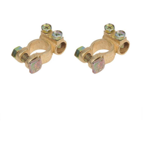 Set di morsetti per terminali della batteria (+) e (-) 35-50 mm
