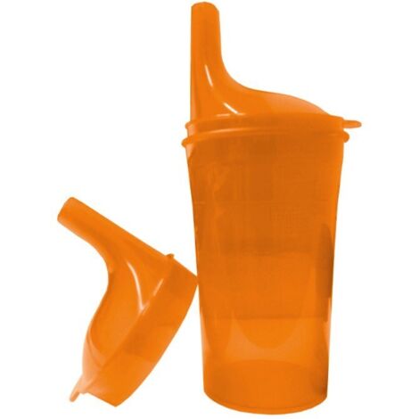 Set di occhiali de té e uniforme, beccuccio lungo, colore arancione