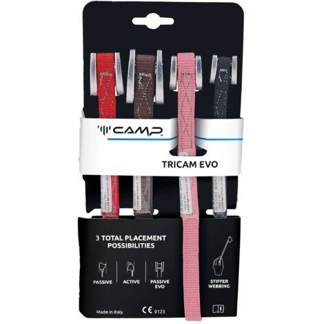 Set di ossa da arrampicata Camp Tricam Evo