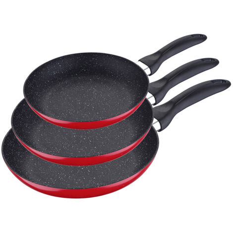 Set di padelle San Ignacio Rosso Alluminio