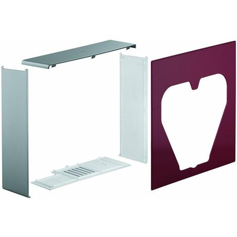 Set di pannelli per vaso bidet Sensia IGS bianco / rosso