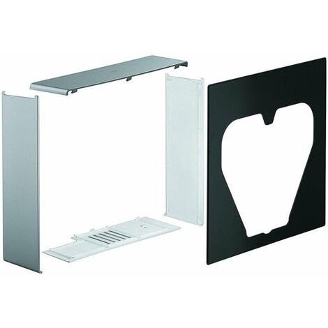 Set di pannelli per vaso doccia Sensia IGS bianco / nero