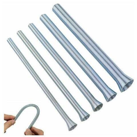 Set di parti per piegatubi a molla 1/4 5/16 3/8 1/2 5/8 Tubo in acciaio a tensione per utensili manuali per piegatura tubi in rame e alluminio
