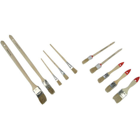Set di pennelli, 10 pezzi, buona qualità