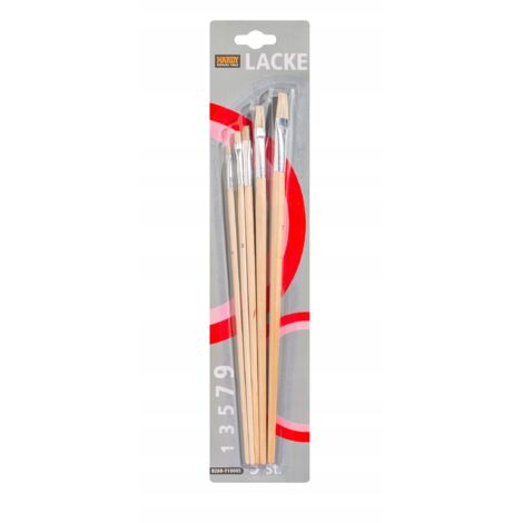 Set di pennelli per pittura a olio HARDY, 5 pezzi