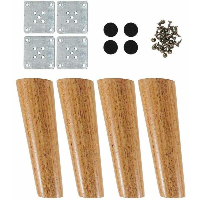 FVO - set di piedini per tavoli in stile nordico