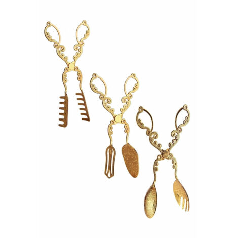 Set di pinze da cucina Set Gold