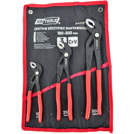 SET DI PINZE REGOLABILI AWTOOLS 3 pezzi (7/10/12")