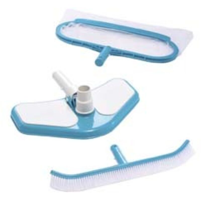 SET DI PULIZIA RETINA, SPAZZOLA E VACUUM DELUXE peso kg.2,08 (29057) INTEX