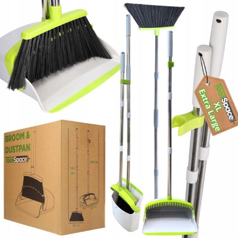 SET DI PULIZIA SPAZZOLA LAZY DUST BRUSH Non è necessario piegarsi XL NEAT