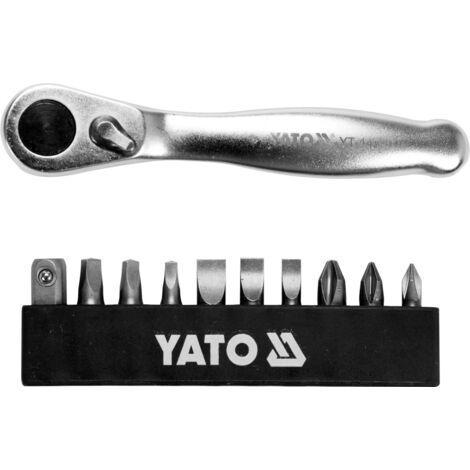 SET DI PUNTE A CRICCHETTO 1/4" 11 PEZZI