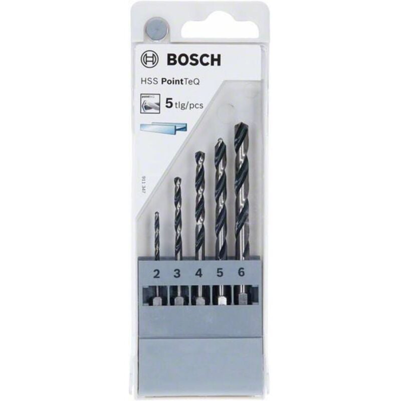 Image of Bosch - Accessories 2607002824 PointTeQ 5 parti Kit punte a spirale