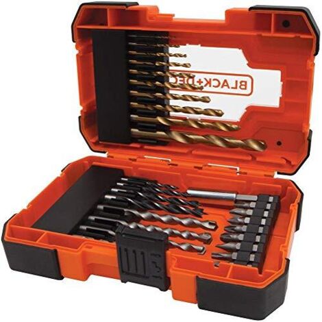 Set di punte Black & Decker A7235-XJ Plastica 27 Pezzi
