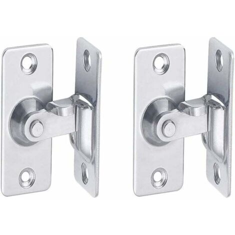 Set di punte da trapano ad angolo retto da 90 gradi in acciaio inossidabile per serrature per porte, recinzioni in legno, porte e finestre, porte scorrevoli (argento 2)