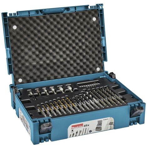 Set di punte e trapani Makita da 65 pezzi Set di punte e trapani - 65 pezzi