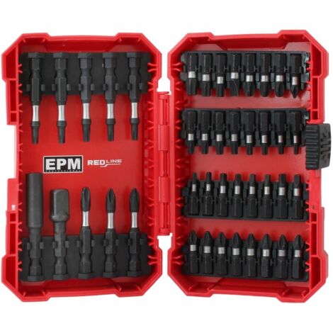 SET DI PUNTE IMPACT RED LINE 42 PZ - E-400-0389