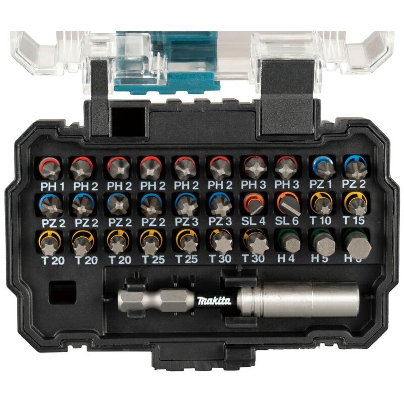 SET DI PUNTE MAKITA + MANICO 31 pz