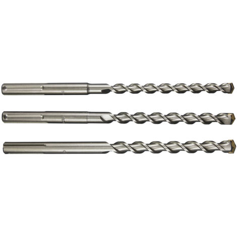 Set di punte Makita, SDS-MAX, 3 pezzi SDS-MAX - versione standard - 3 pezzi.