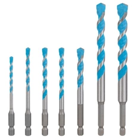 Set di punte multiuso EXPERT HEX-9, 4/5/6/8/10/12 mm, 7 pezzi