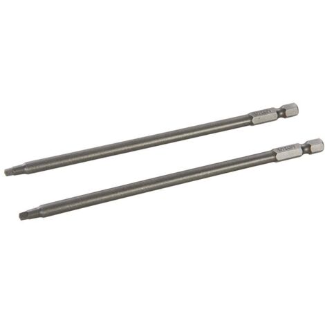 Set di punte per cacciavite a codolo quadrato 152 mm, 2 p.zi
