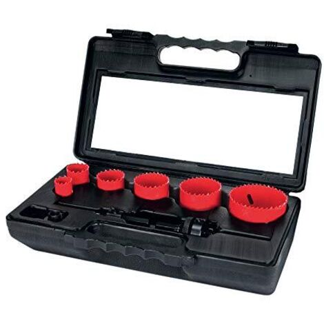 Set di punte per trapano circolari TERRAX ø 60 mm Ø 51 mm Ø 22 mm Ø 35 mm Ø 44 mm 28 mm 8 Pezzi