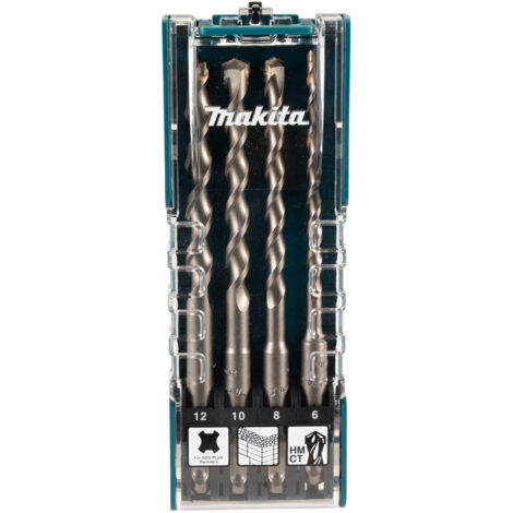Set di punte per trapano SDS-PLUS Makita da 4 pezzi