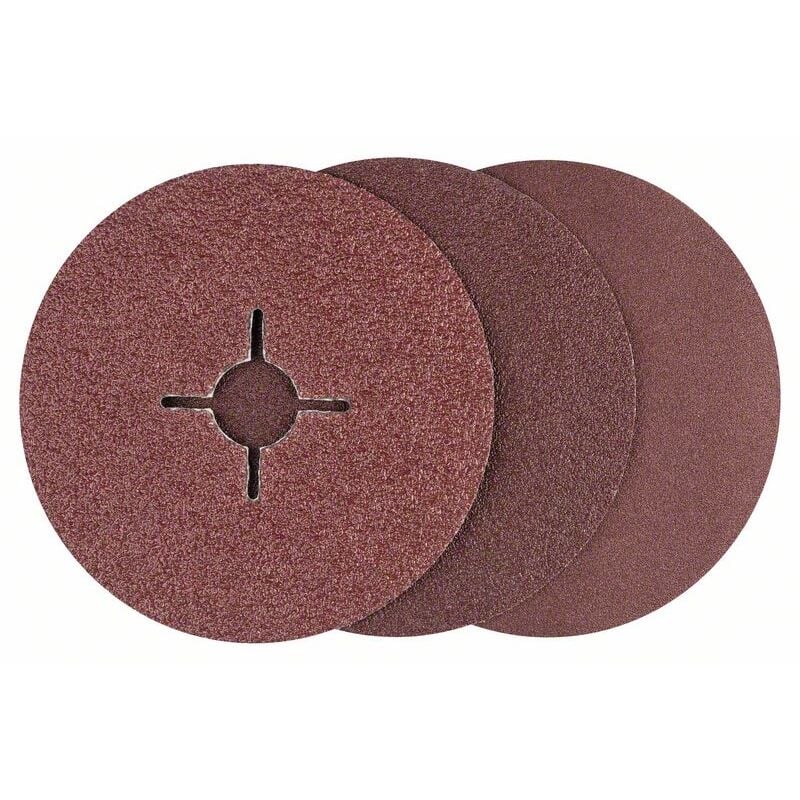 BOSCH 2609256254 Set 12 dischi abrasivi in fibra