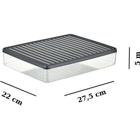 Set di scatole portaoggetti Set Antracite