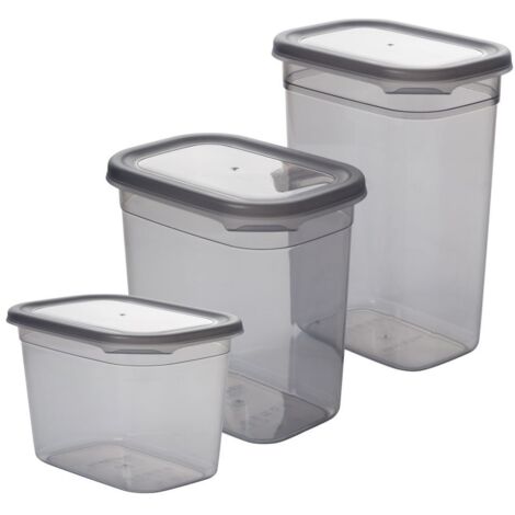 Set di scatole portaoggetti Set Antracite